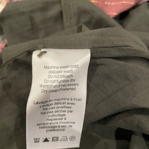 NEW Veronica Beard Destiny Dress in Olive Pink Plaid 2 - Picture 12 of 12